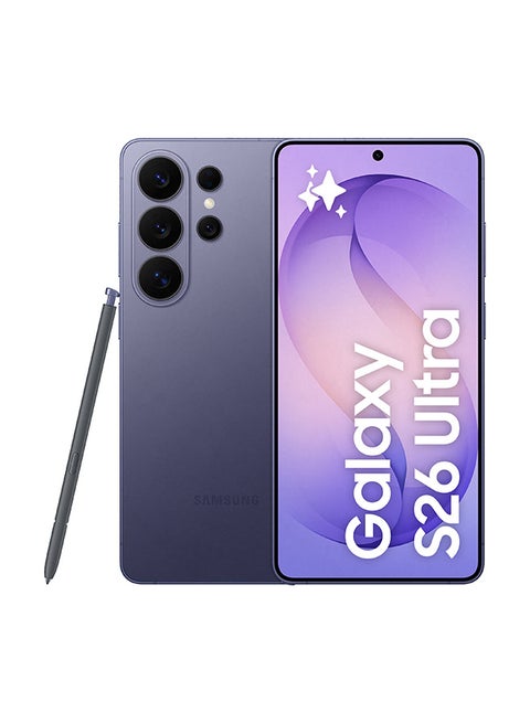 S26 ألترا ثنائي الشريحة كوبالت بنفسجي 12 جيجابايت رام 512 جيجابايت 5G - نسخة الشرق الأوسط